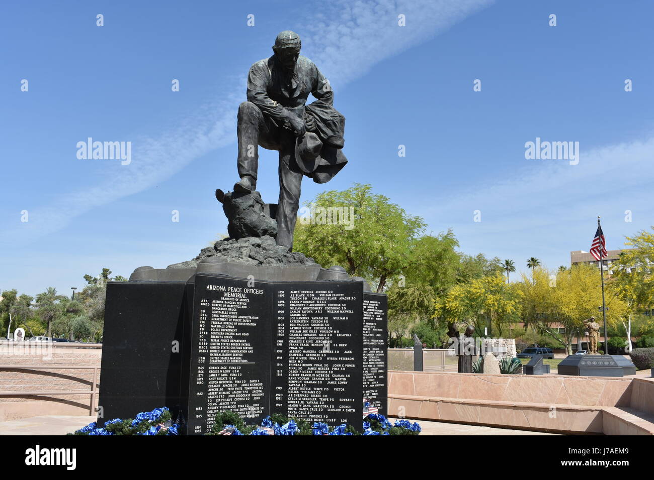 Bronze phoenix statue in phoenix hires stock photography and images