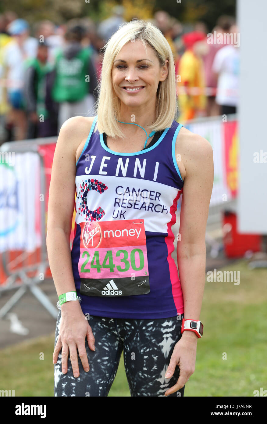 Photocall at the London Marathon 2017 Featuring: Jenni Falconer Where ...