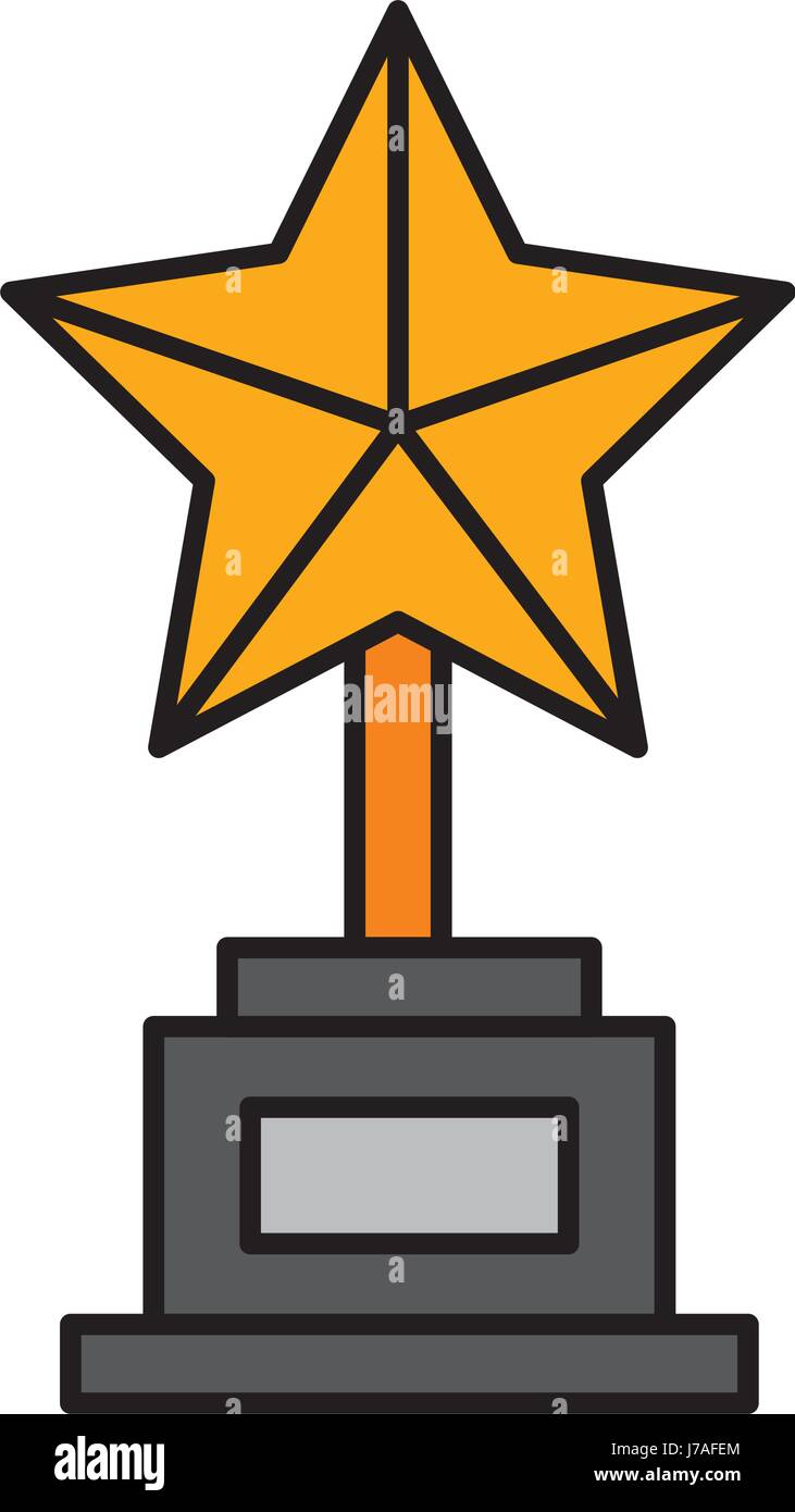 trophy star award icon Stock Vector Image & Art - Alamy
