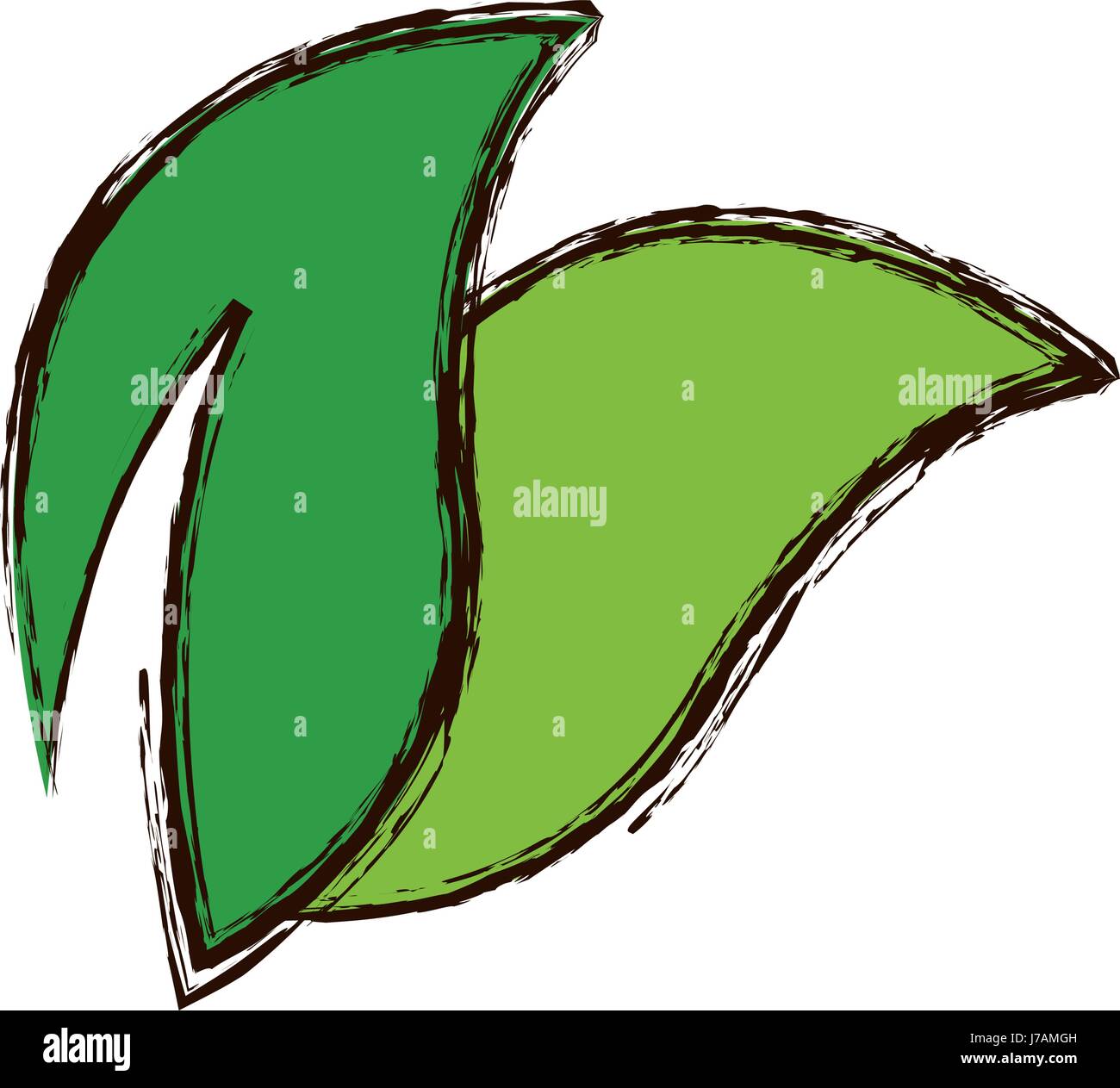 leaves icon image Stock Vector Image & Art - Alamy