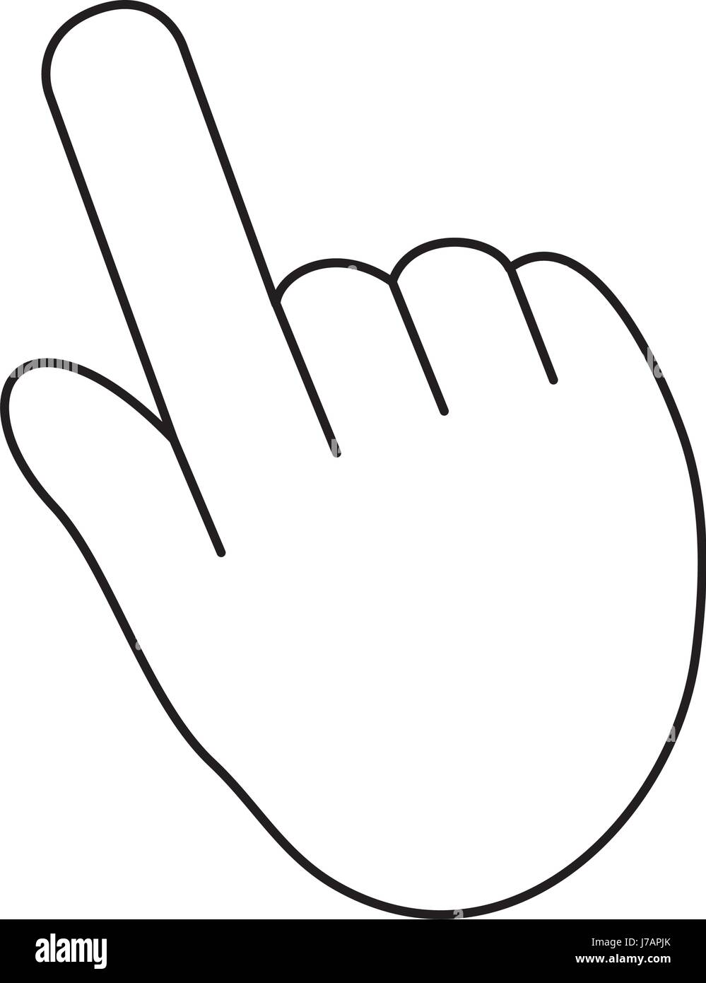 Finger Cursor High Resolution Stock Photography and Images - Alamy