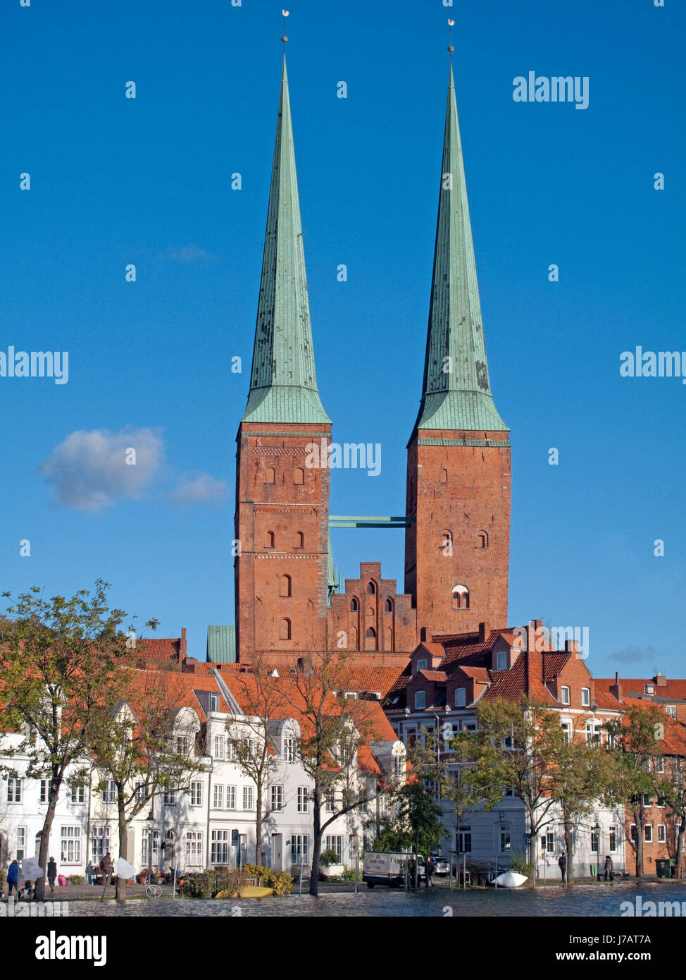 cathedral luebeck church cathedral germany german federal republic ...