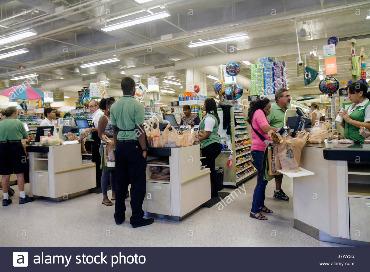 Miami Beach Florida Publix grocery store supermarket food shopping