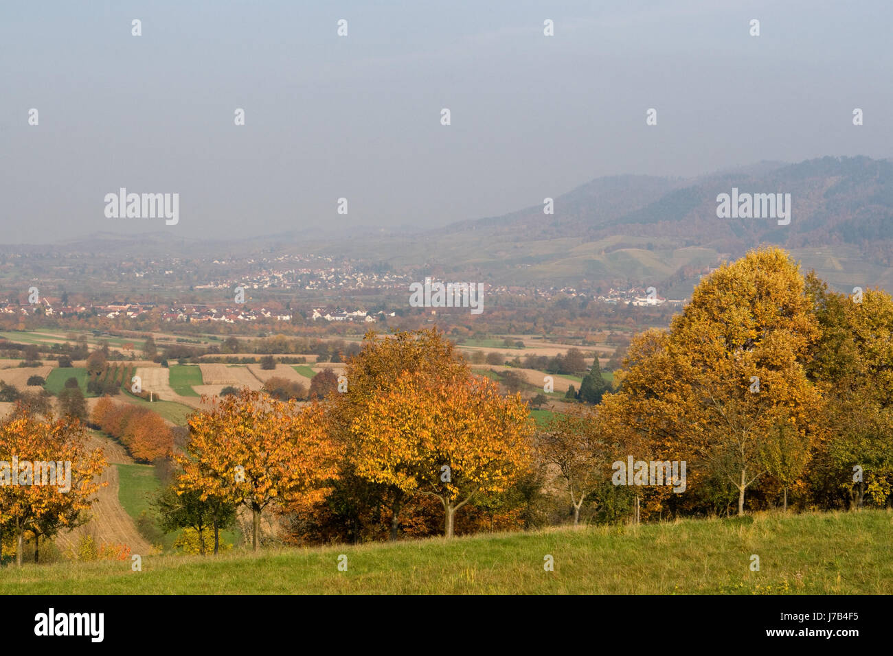 sight view outlook perspective vista panorama lookout scenery countryside Stock Photo