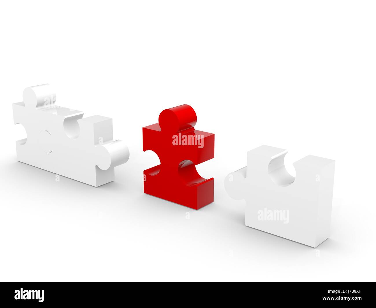 implement jigsaw puzzle jigsaw puzzle implementation match assistance help Stock Photo
