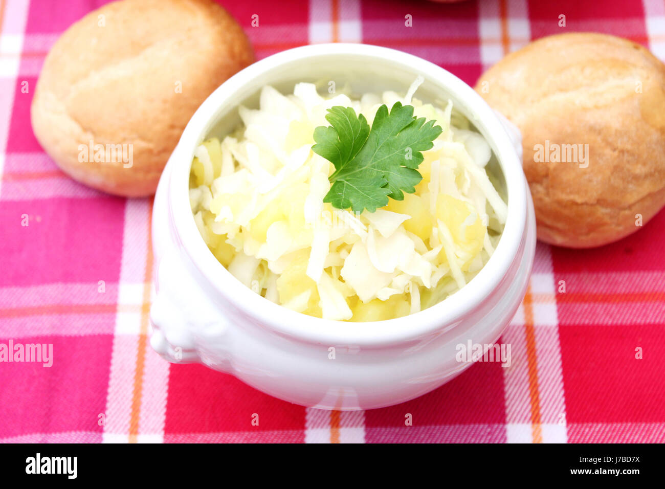 coleslaw Stock Photo