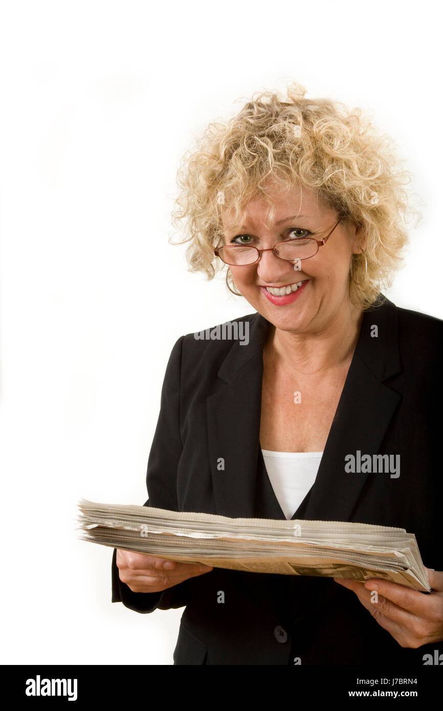 lady woman laugh laughs laughing twit giggle smile smiling laughter laughingly Stock Photo