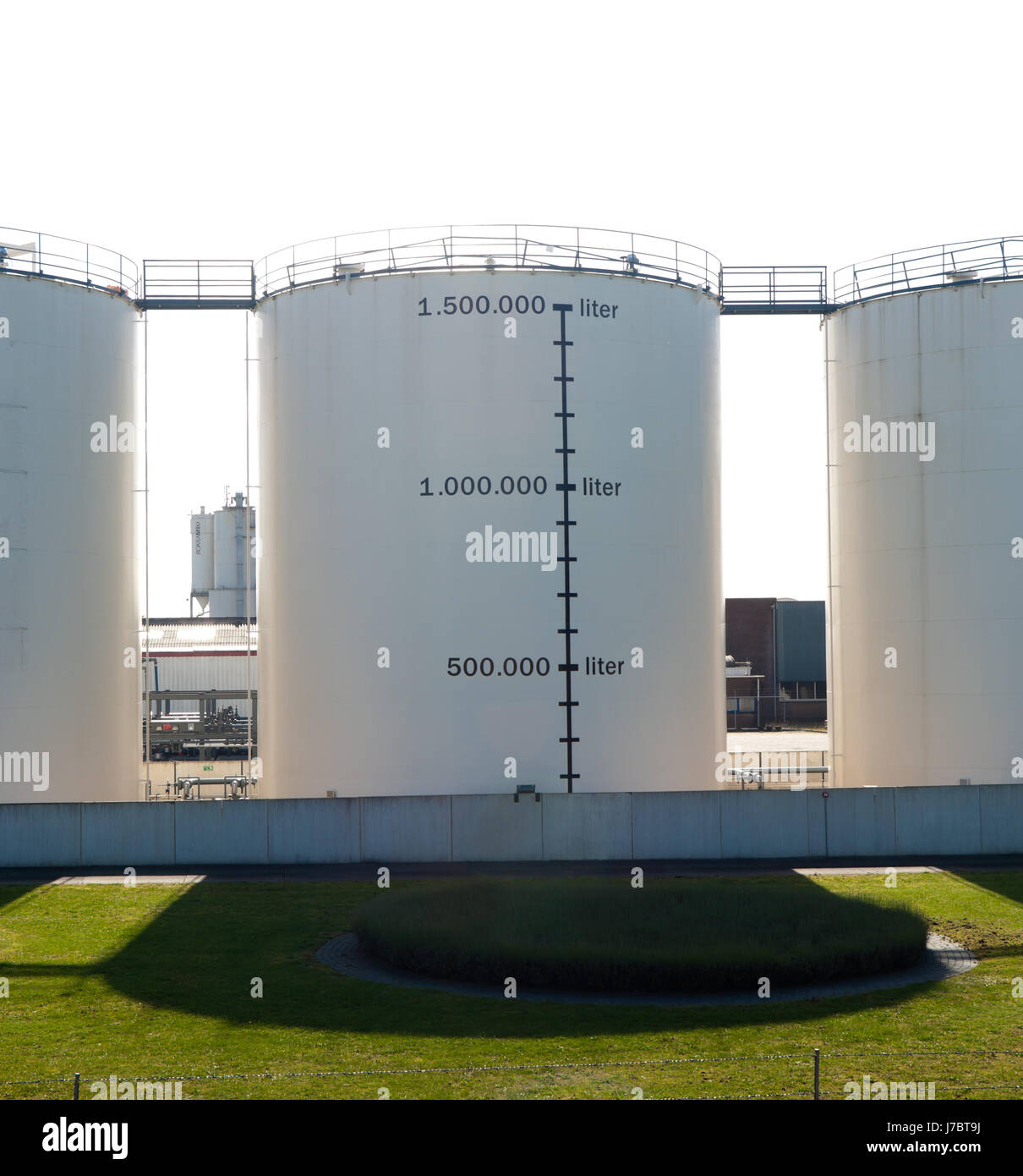 fuel warehouse storage refinery gasoline tanks station compartment