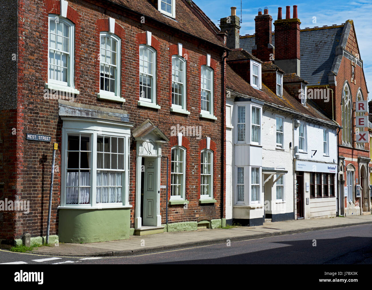 West Street, Wareham, a town in Dorset, England UK Stock Photo Alamy
