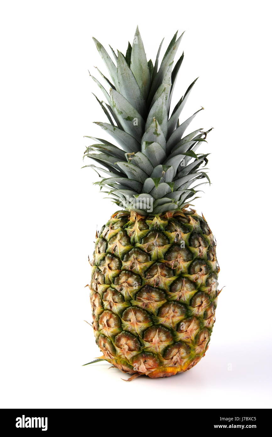 vitamins vitamines isolated optional fruit tropical pineapple food aliment Stock Photo