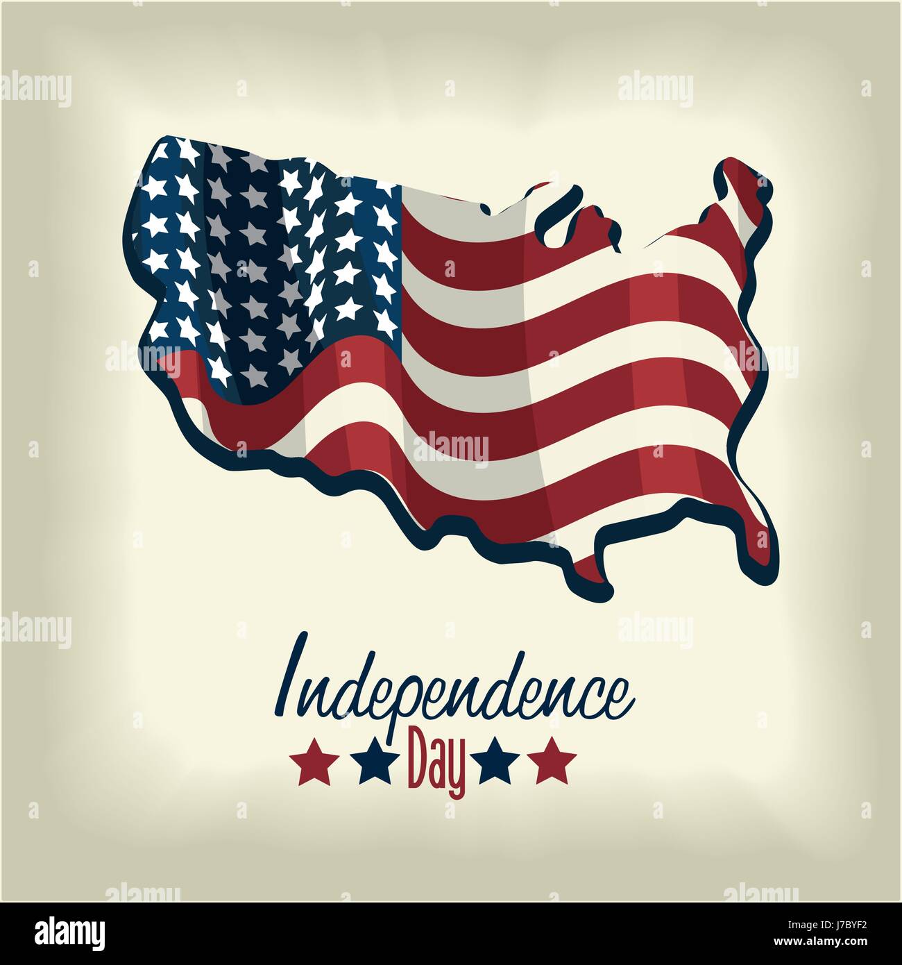independence day with flag and map design Stock Vector Image & Art - Alamy