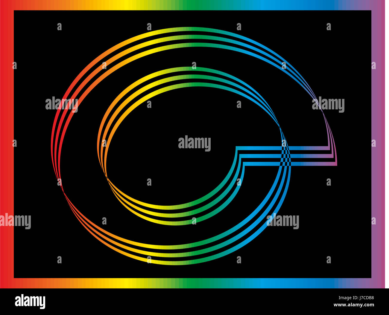Conspicuous Color art colour graphic rainbow abstract color conspicuous pictographic ...