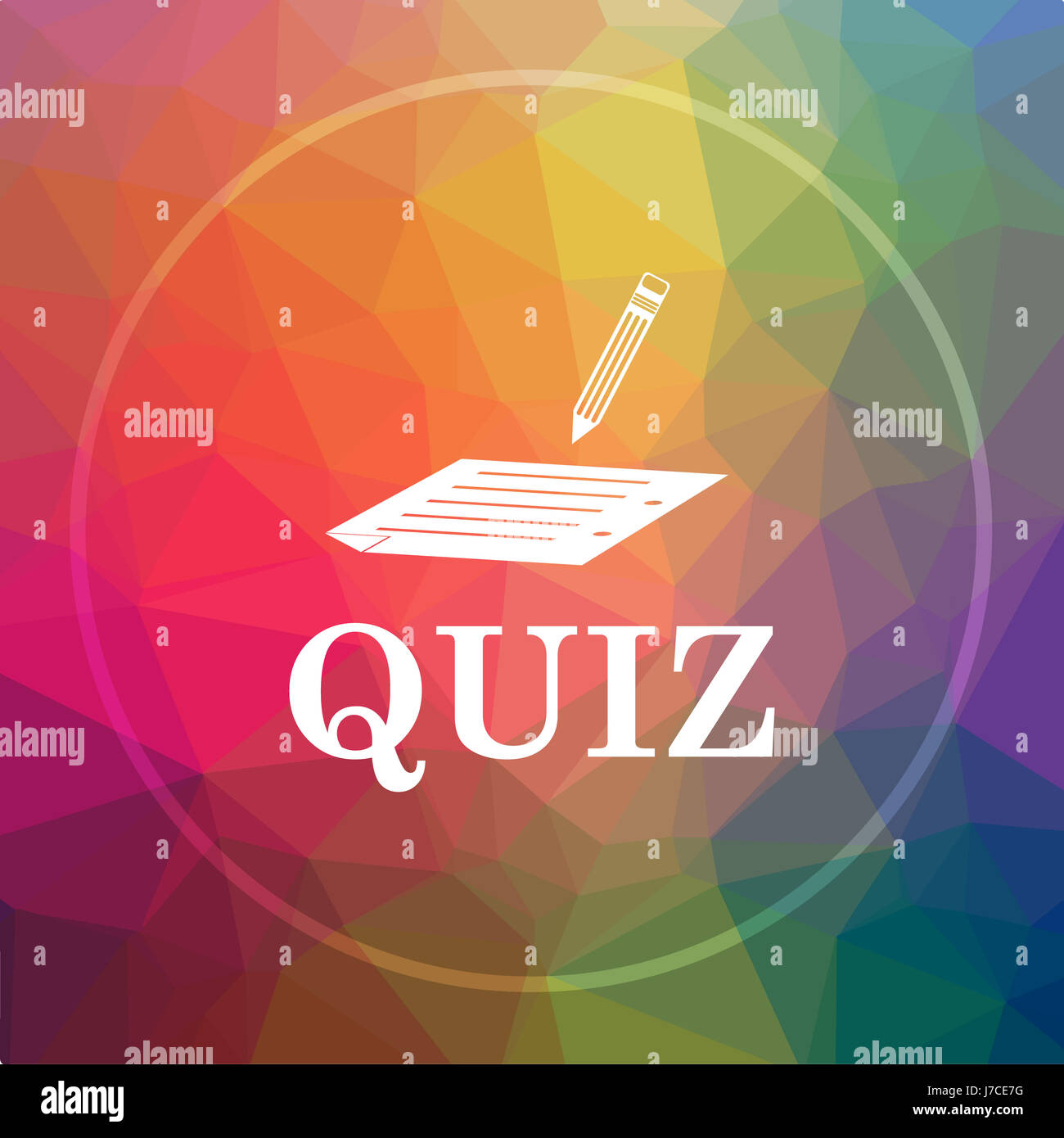 picture Quiz Poster Background https www alamy com stock photo quiz icon quiz website button on low poly background 142260148 html