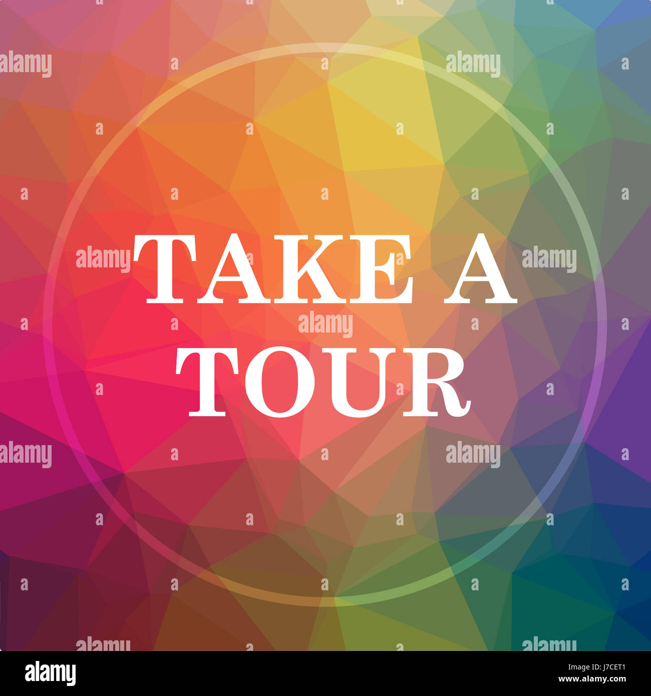 Take A Tour Icon Take A Tour Website Button On Low Poly Background take-a-tour-icon-take-a-tour-website-button-on-low-poly-background