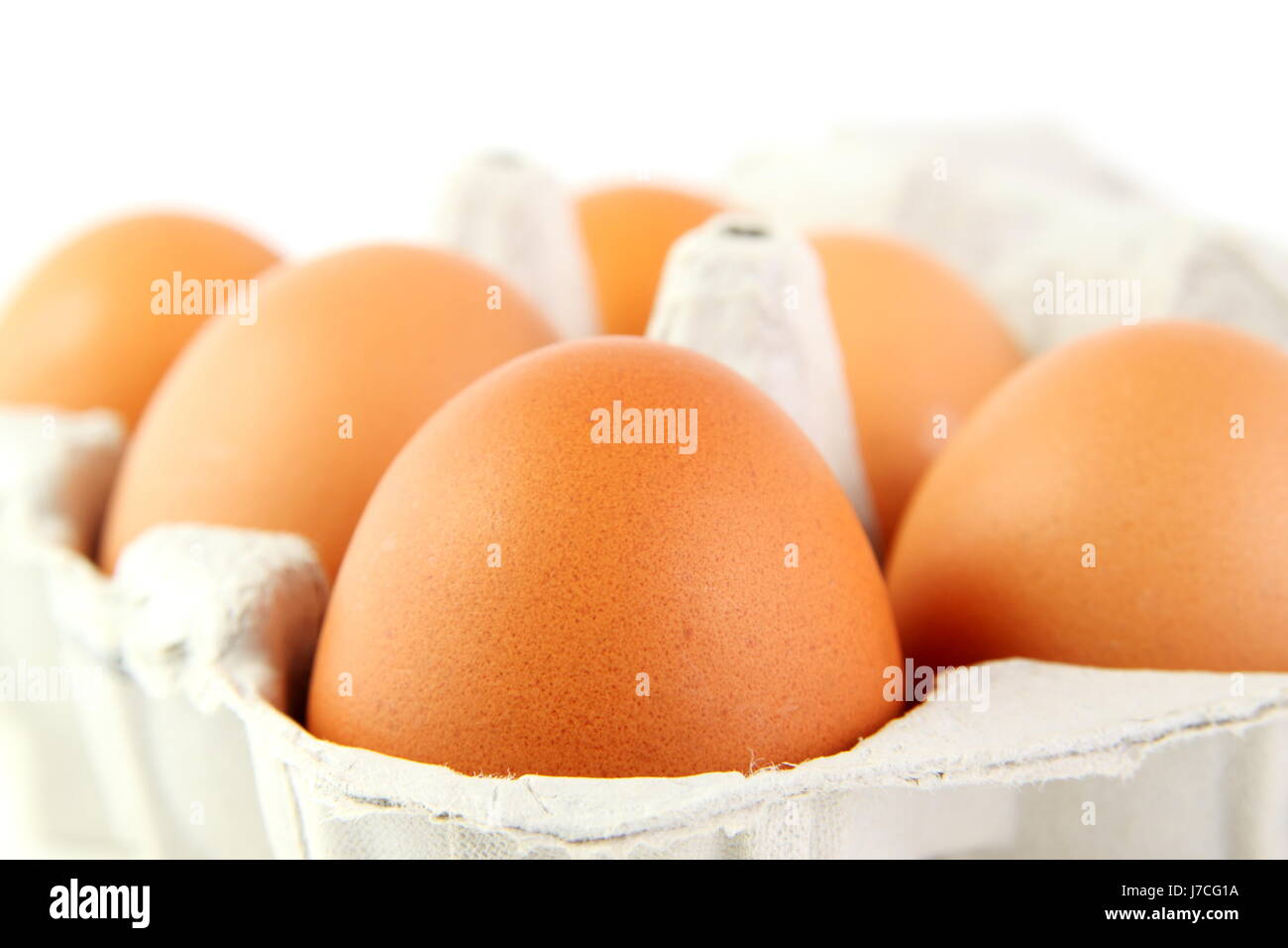 eggs in pack Stock Photo Alamy
