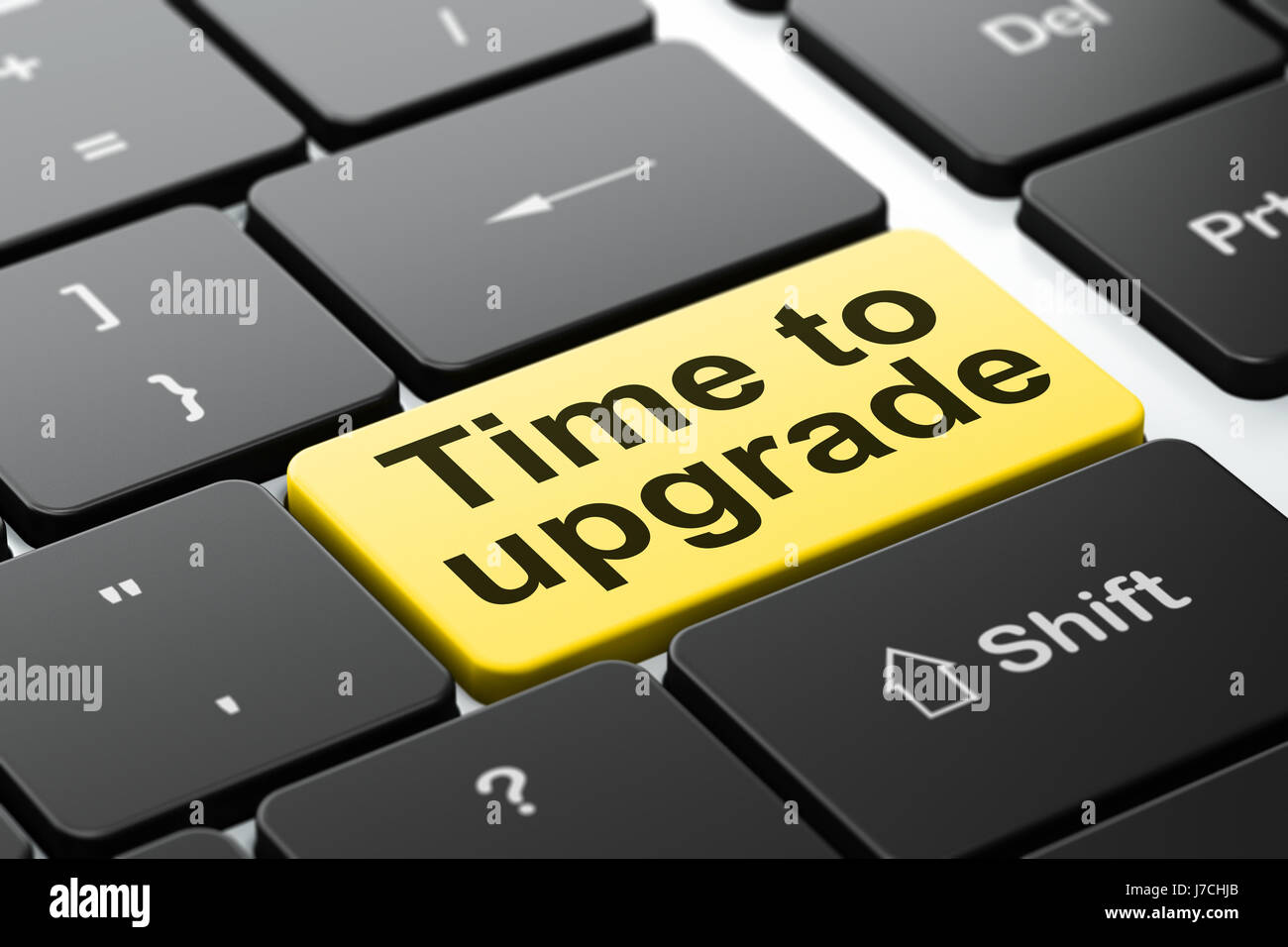 Time concept: Time To Upgrade on computer keyboard background Stock ...