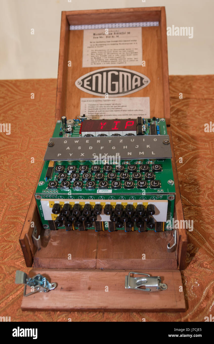 Electro mechanical rotor cipher machine hi-res stock photography and ...