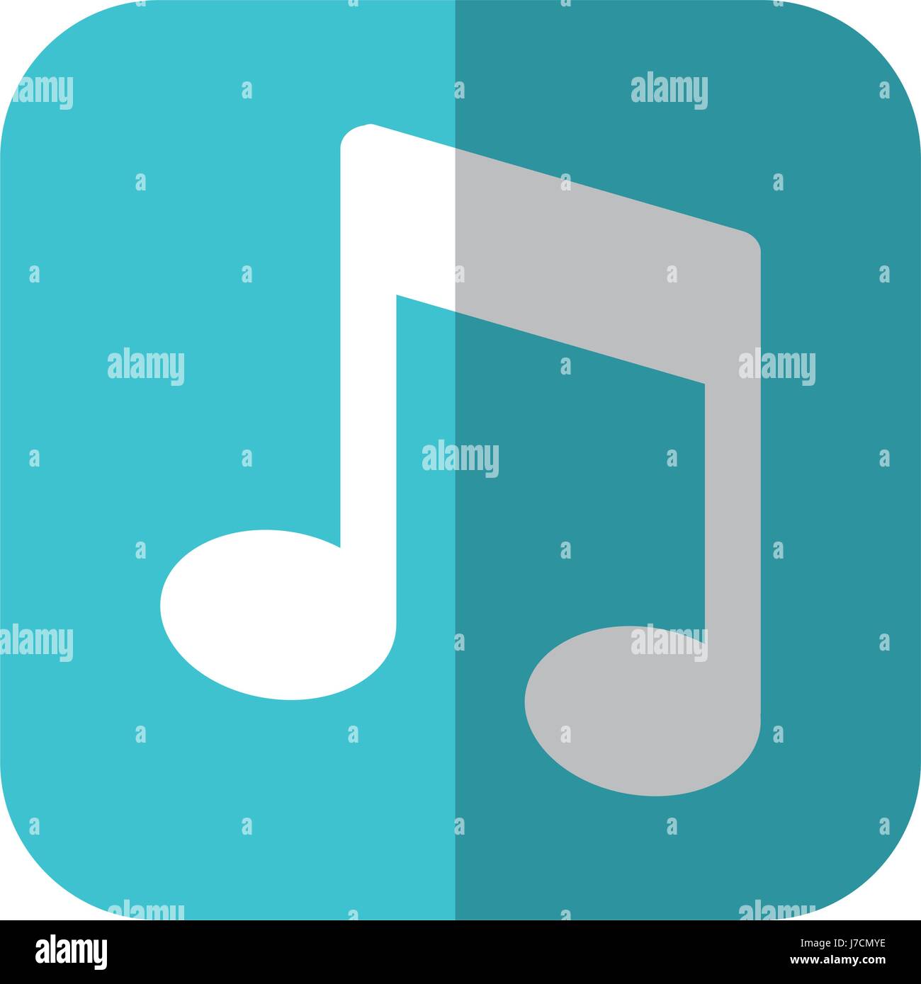 musical note icon Stock Vector Image & Art - Alamy