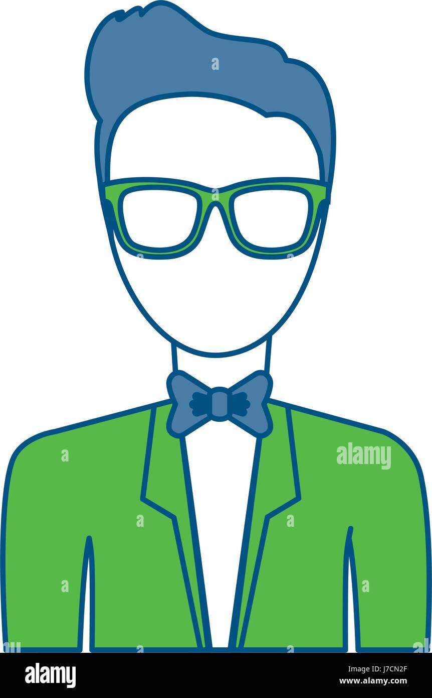 hipster man icon Stock Vector Image & Art - Alamy