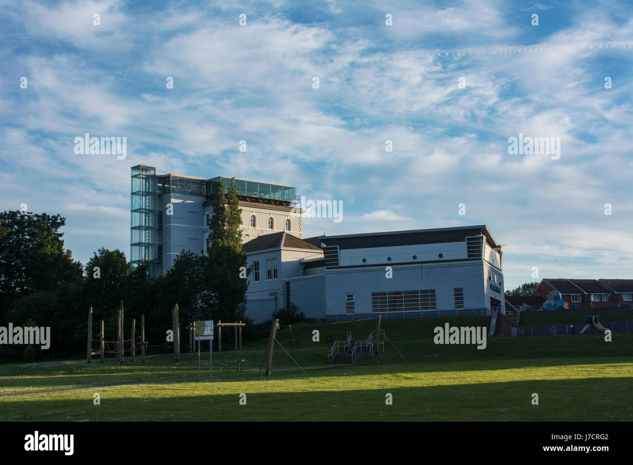 Catalyst museum in West Bank, Widnes, by Spike Island on the banks of
