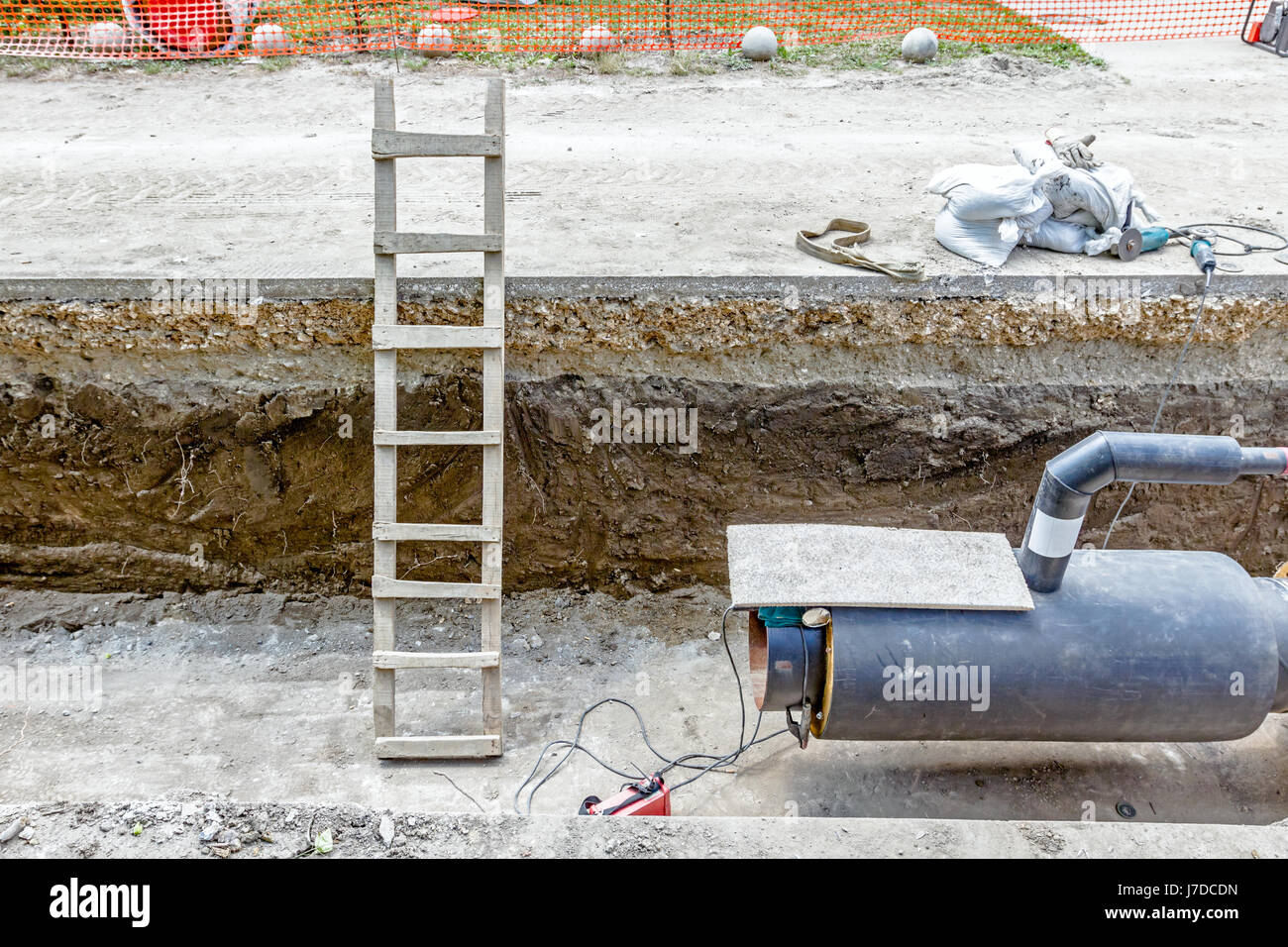 Ladder And Duct Stock Photos & Ladder And Duct Stock Images Alamy