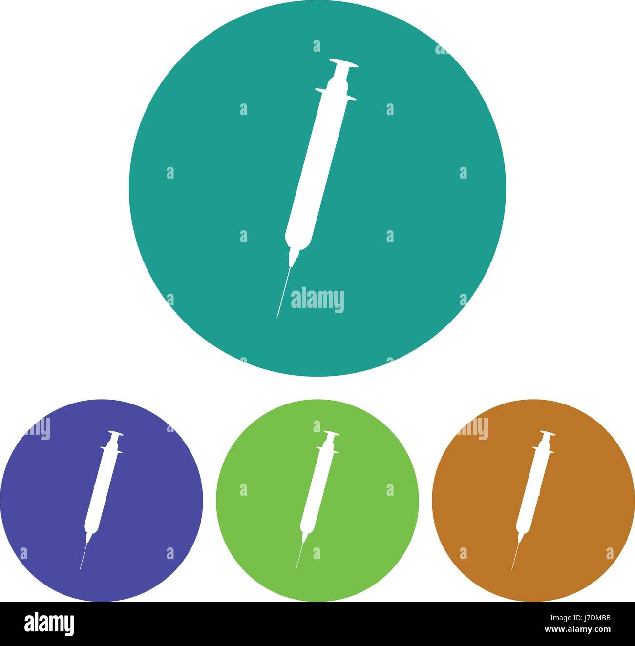 Set of syringe icon Stock Vector Image & Art - Alamy