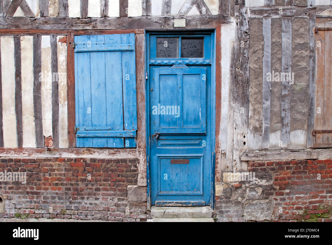 Door Frame Work France Old House Building Detail Window Porthole