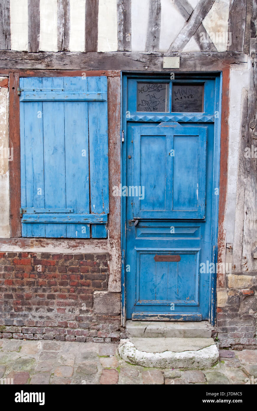 Door Frame Work France Old House Building Detail Window Porthole