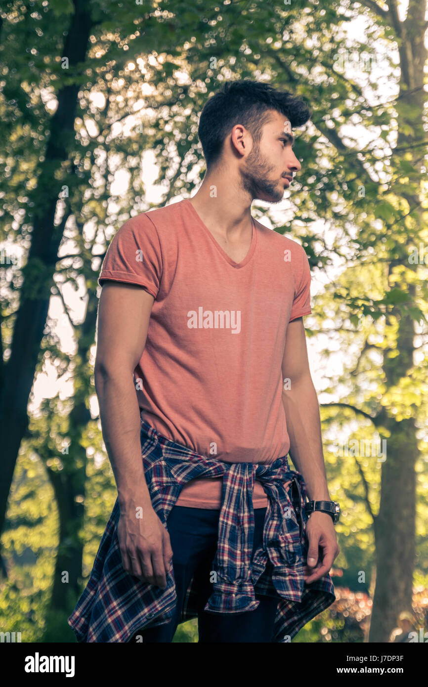 Adult man only hi-res stock photography and images - Alamy