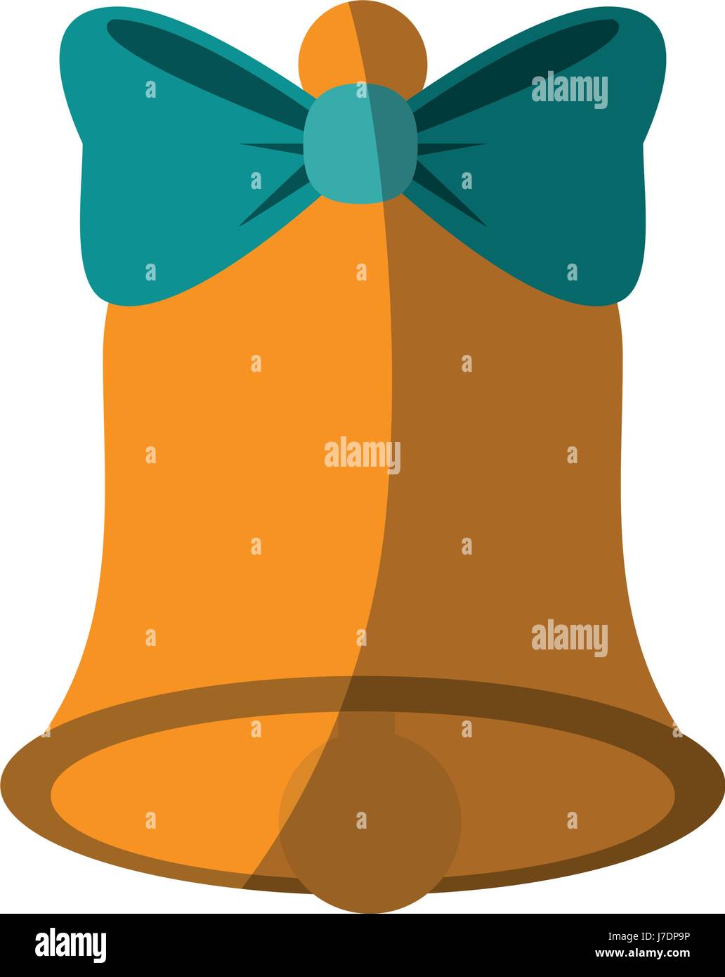 bell with ribbon bow icon image Stock Vector Image & Art - Alamy