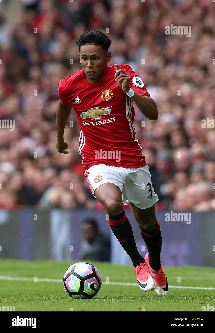 Demetri Mitchell, Manchester United Stock Photo Alamy