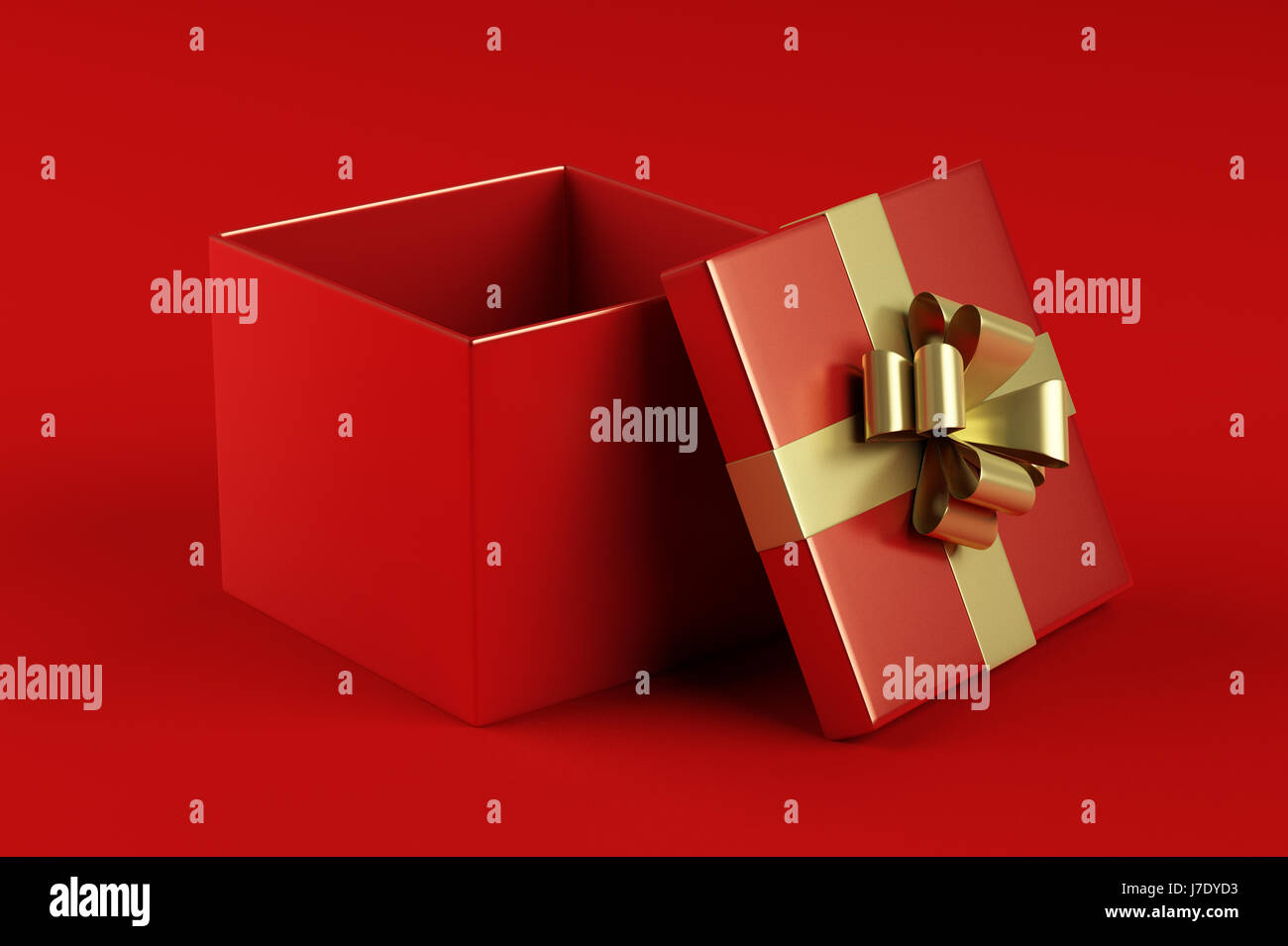 A white box tied with a satin ribbon bow Stock Photo - Alamy