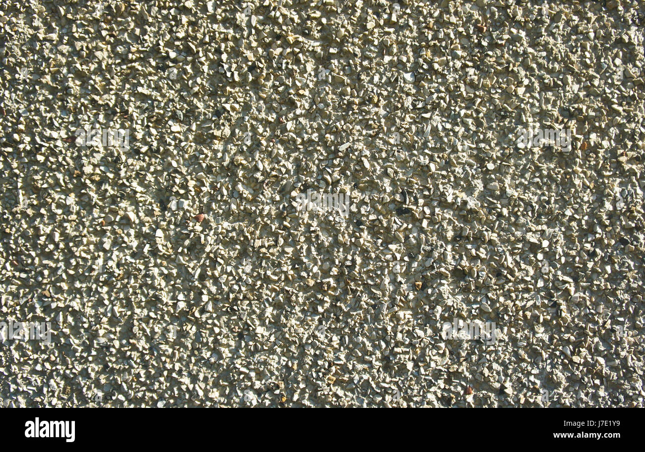 Small stones flooring, texture Stock Photo