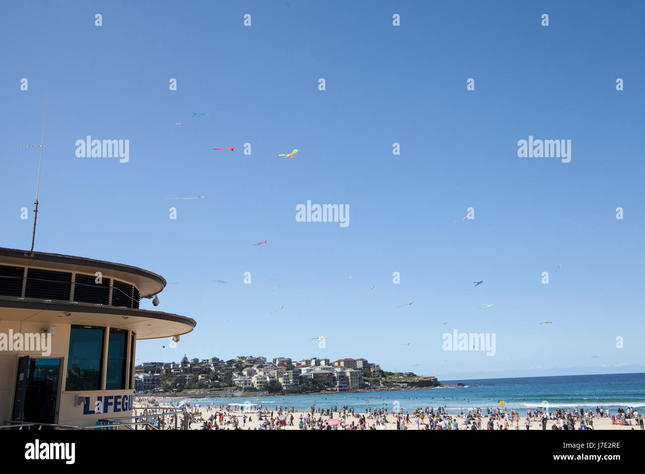 Festival of the Winds, Bondi Beach, Sydney. Kite flying festival Stock