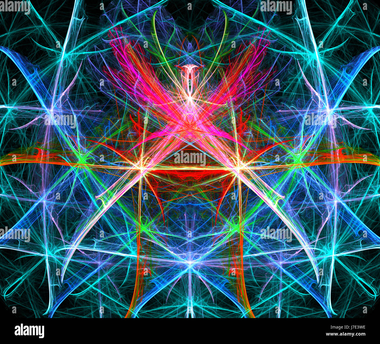 Digital abstract fractal background generated at computer Stock Photo ...
