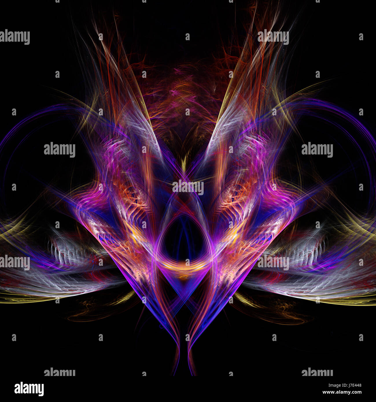 Digital abstract fractal background generated at computer Stock Photo ...