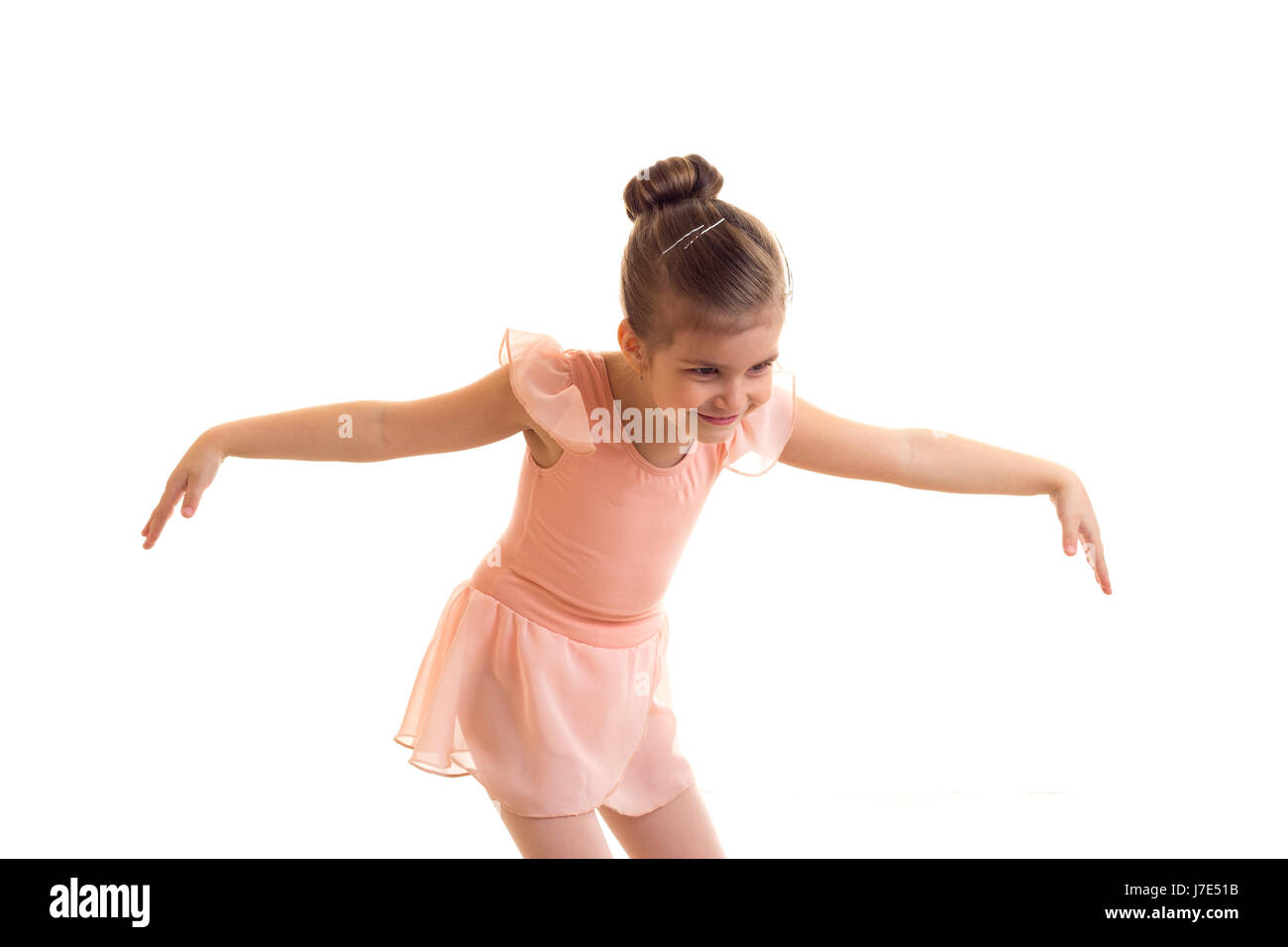 Little girl dancing Stock Photo Alamy