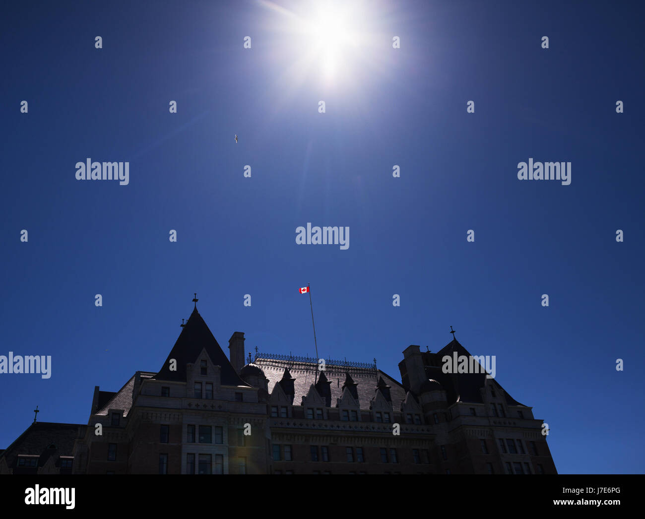 The Empress Hotel, Victoria BC Canada Stock Photo