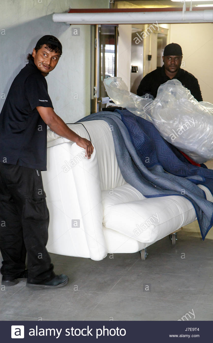 Miami Beach Florida Macy S Driver Deliveryman Furniture Mover