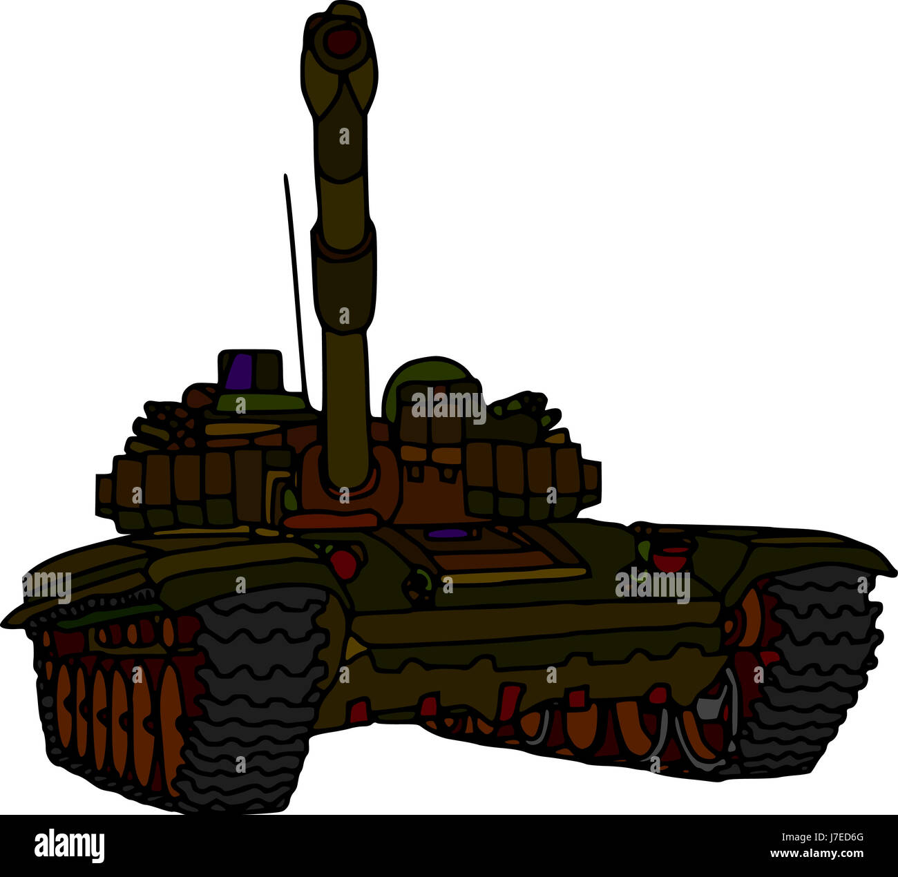 Cartoon tank hi-res stock photography and images - Page 10 - Alamy