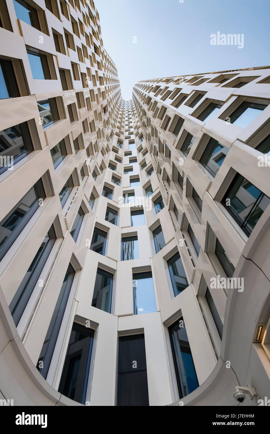 View of architecture of new Upper West commercial and