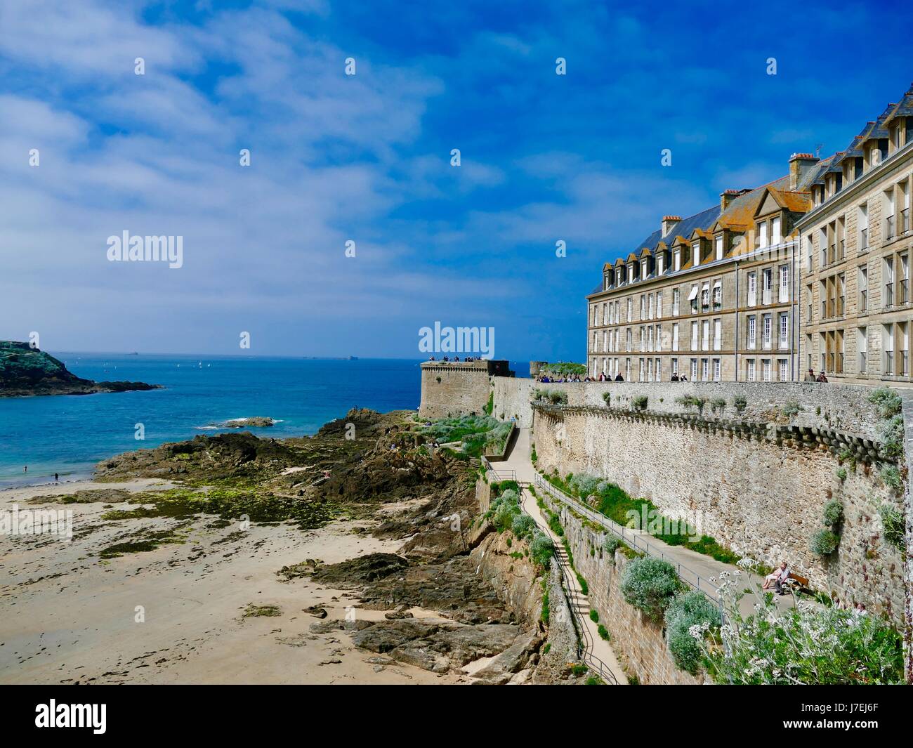 Intra muros saint malo hi-res stock photography and images - Alamy