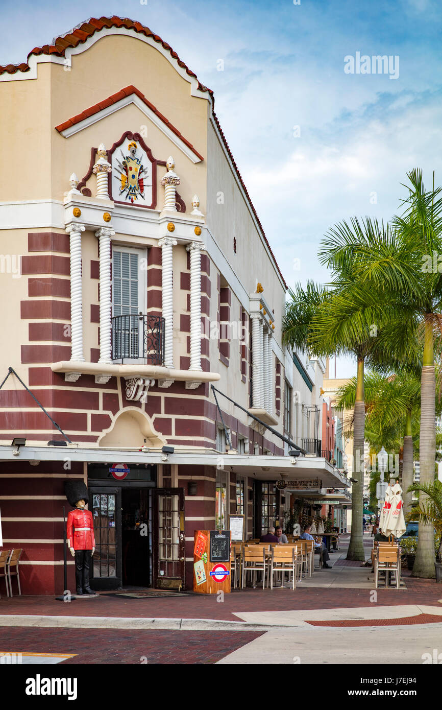 United Ale House a UK themed pub along historic First Street in Fort