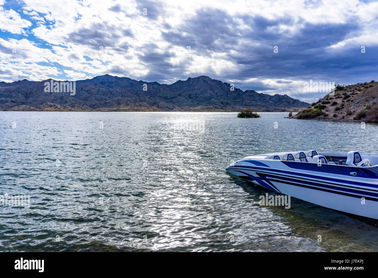 Lake Mohave Arizona Stock Photo Alamy