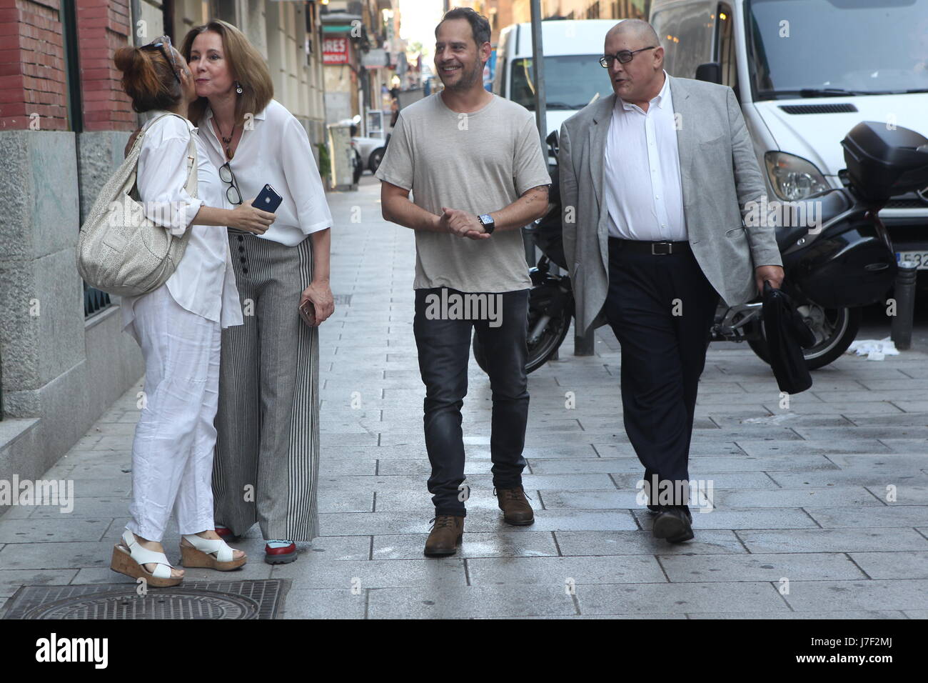 Actor Moritz Bleibtreu during promotion movie “ la cara oculta de la luna “  in on Tuesday, May 25, 2017 Stock Photo - Alamy