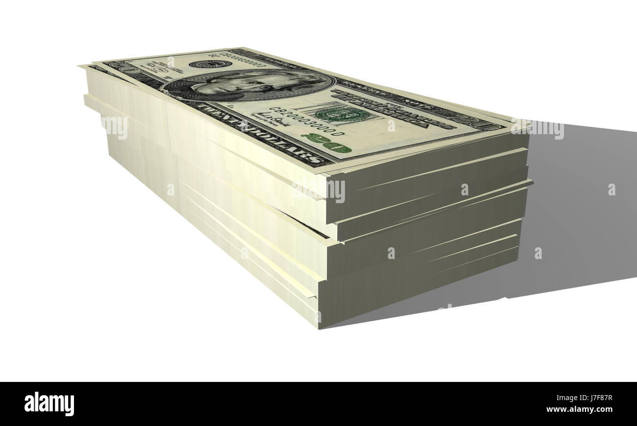 dollar dollars isolated currency illustration treasury notes bills cash ...