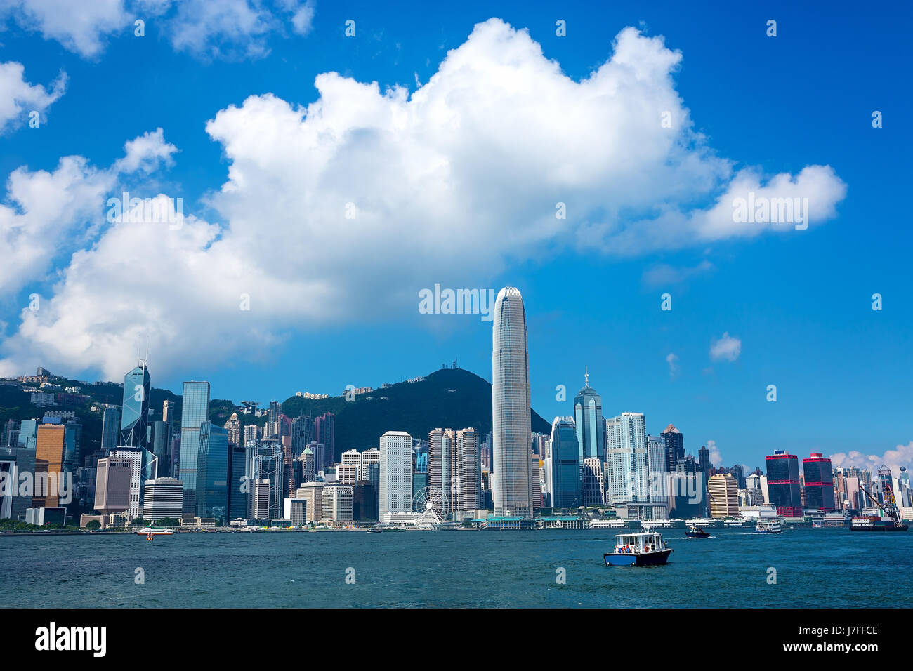 Hong Kong cityscape Stock Photo - Alamy