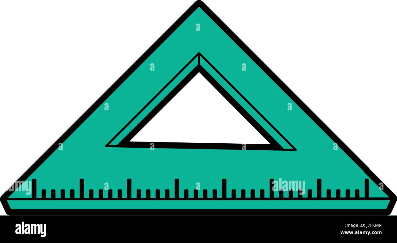 ruler stationery tool icon image Stock Vector Image & Art - Alamy