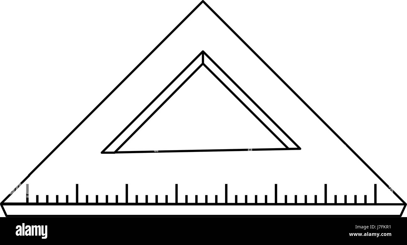 ruler stationery tool icon image Stock Vector Image & Art - Alamy