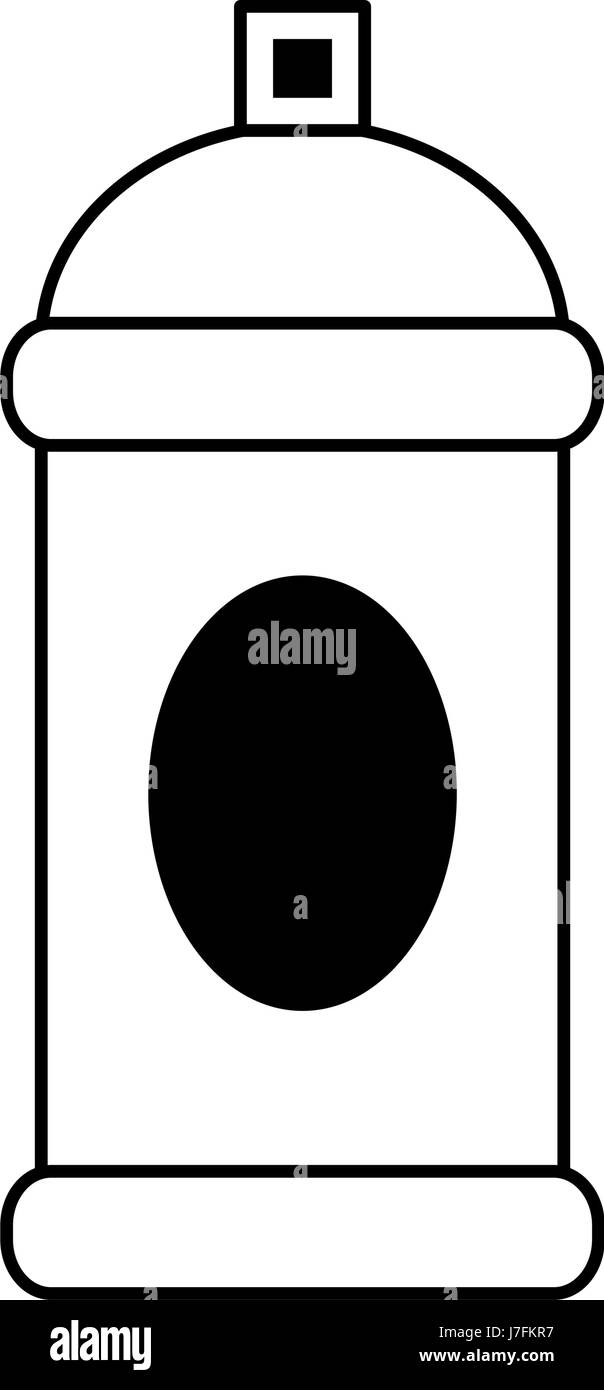 aerosol can blank label icon image Stock Vector Image & Art - Alamy